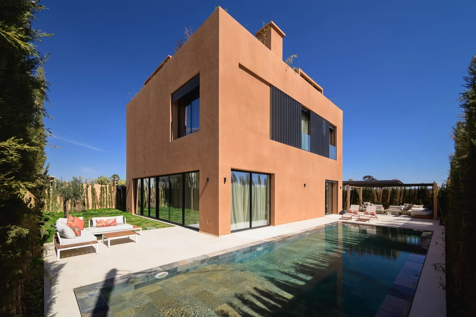 SUR PLAN - VILLAS CONTEMPORAINES 5 SUITES